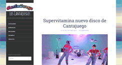 Desktop Screenshot of loscantajuegos.es